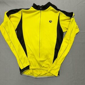 Pearl Izumi Performance Jacket in Yellow and Black Size Small
